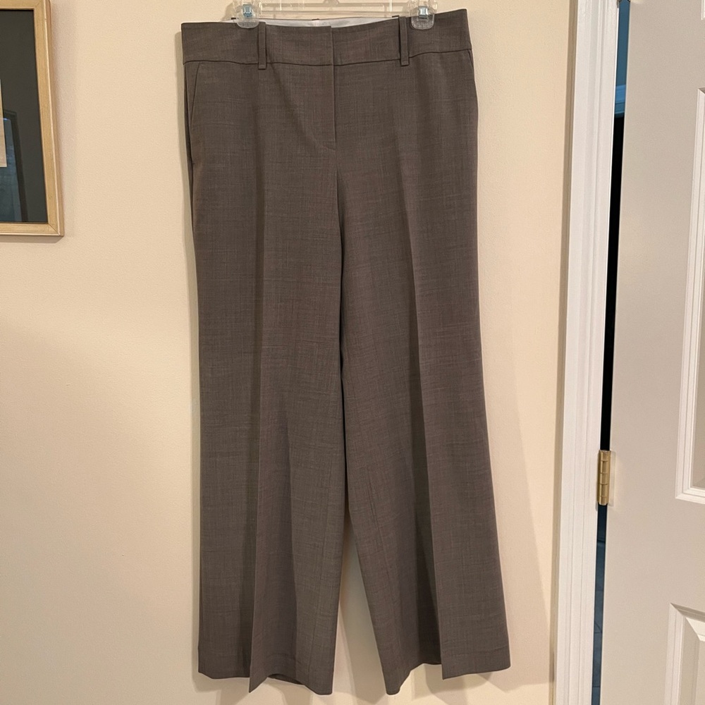 Ann Taylor Gray Trousers Size 10